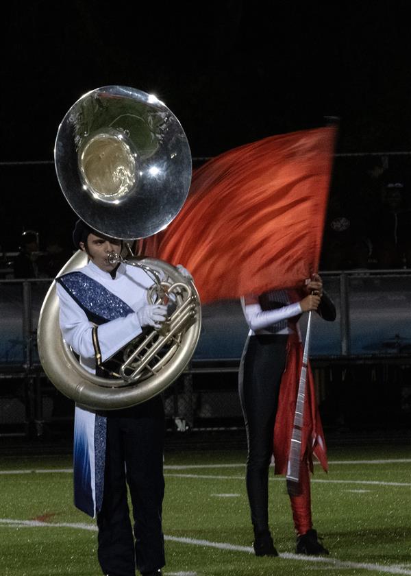 Severna Park High School Marching Band Performing